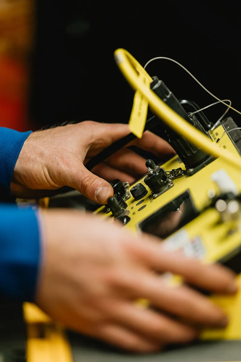 Working with Survey equipment